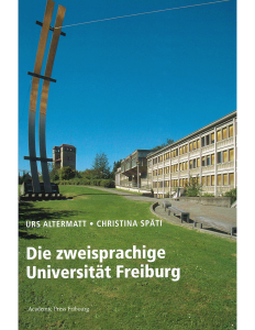 Die zweisprachige Universität Freiburg