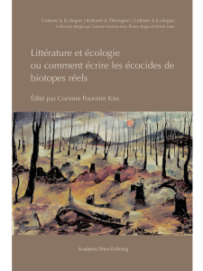 Littérature et écologie, ou comment écrire les écocides de biotopes réels